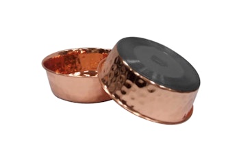 Boots & Barkley™ Hammered Copper Cat and Dog Bowl