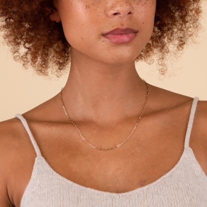 How To Layer Necklaces The 2019 Way As Shown By The Top Trendsetters Rare mejuri lock necklace w/box. how to layer necklaces the 2019 way
