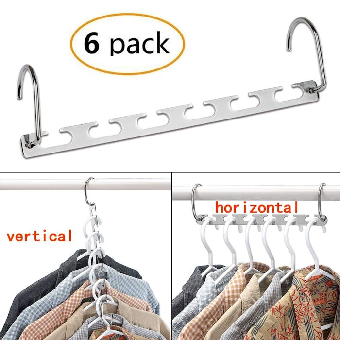 CBTONE Closet Space Saving Hangers (6 Pack)