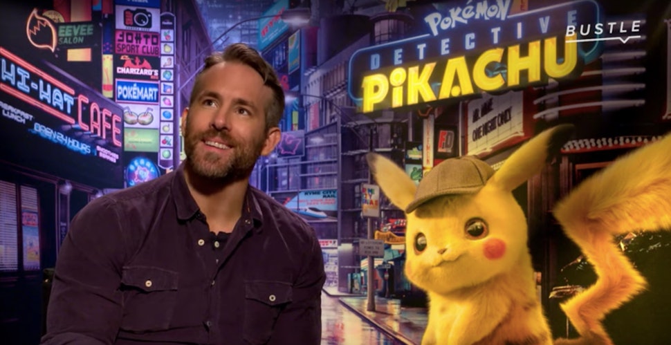 The Detective Pikachu Cast Play A Pokemon Themed Game Of