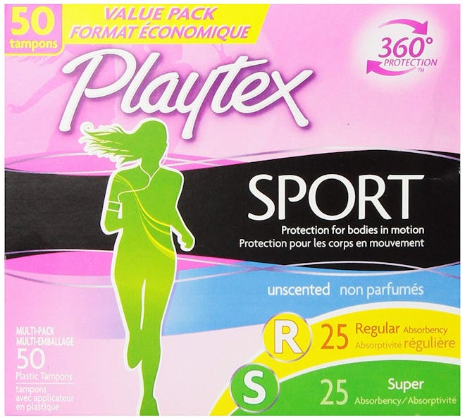 Playtex Sport Unscented Tampons with Flex-Fit Technology, Regular & Super Multi Pack