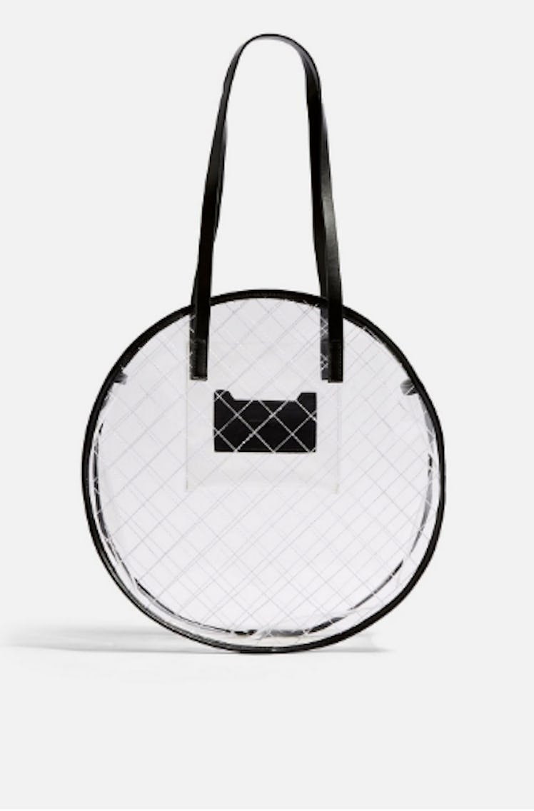 Round Clear Tote Bag