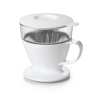 OXO BREW Single Serve Pour Over Coffee Dripper with Auto-Drip Water Tank