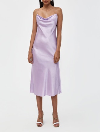 Della Slip Dress in Lilac