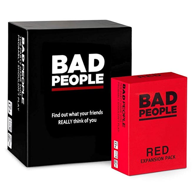 Bad People Party Game + Red Expansion Pack