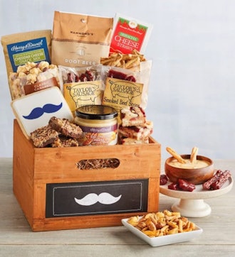 Father's Day Mustache Gift Crate