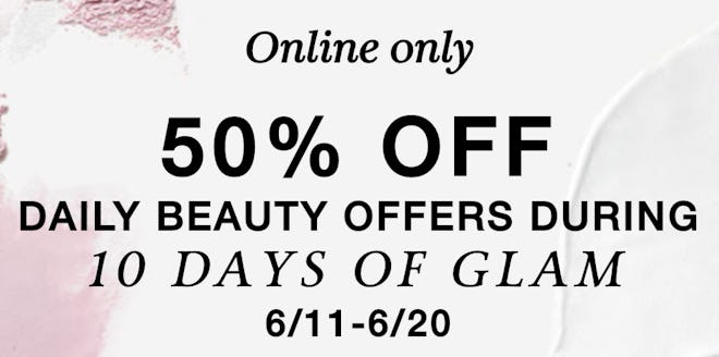 Macy's 10 Days Of Glam Beauty Sale