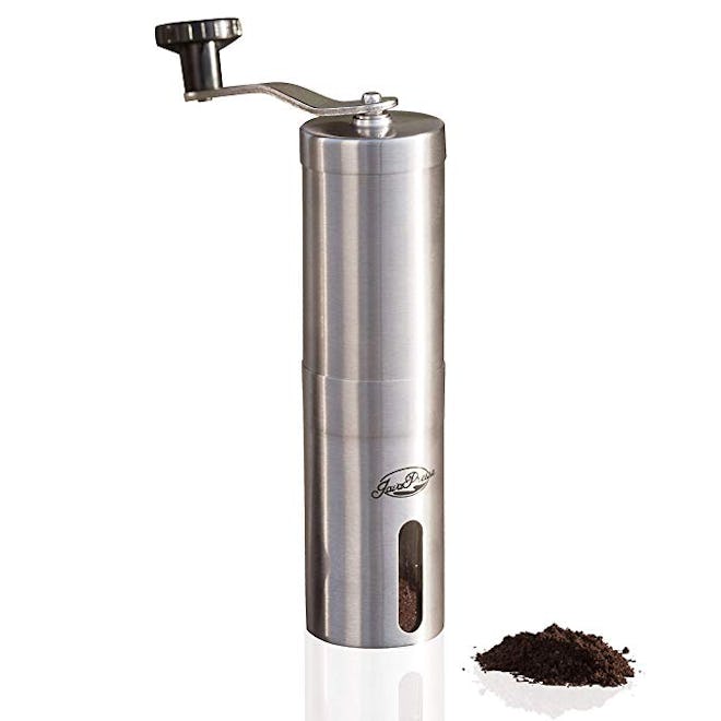 JavaPresse Manual Coffee Grinder With Conical Burr Mill