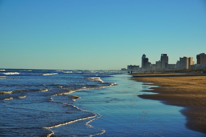 South Padre Island in Texas and its wonderful sand beach