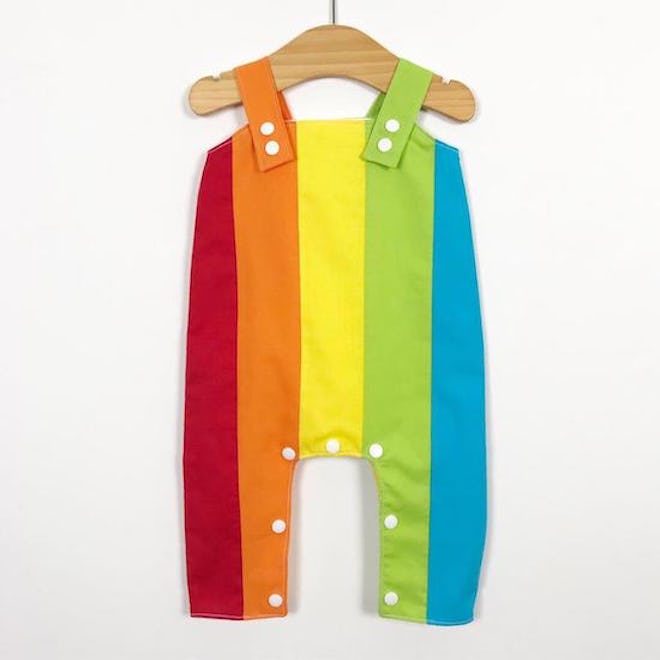 Baby Rainbow Dungarees
