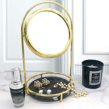PuTwo Double-Sided Makeup Mirror