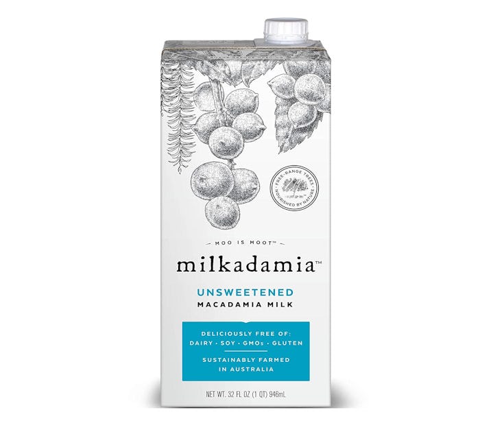 Milkadamia Unsweetened Macadamia Milk (Pack of 6)