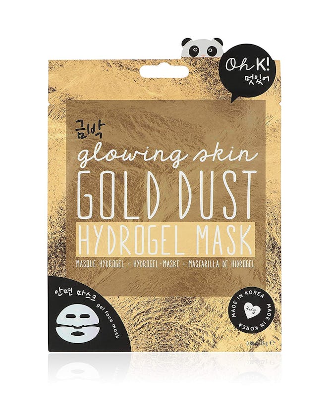 Oh K! Hydrating Gel Face Mask Sheet, Gold Dust