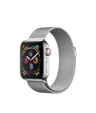 Apple Watch Stainless Steel Case with Milanese Loop 40mm