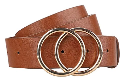 Earnda Faux Leather Belt