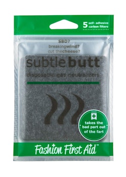 Subtle Butt Disposable Gas Neutralizers