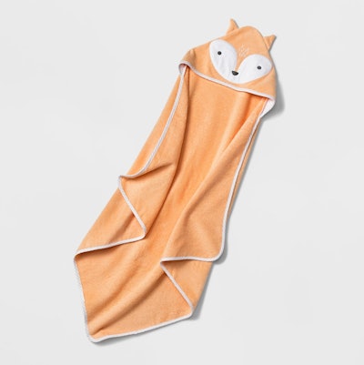 Baby Fox Hooded Towel - Cloud Island™ Orange