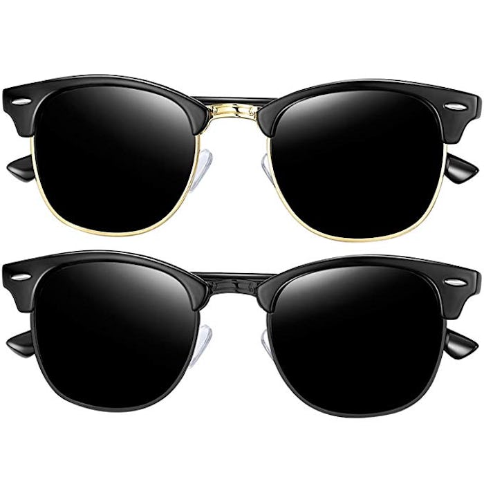 Joopin Semi Rimless Polarized Sunglasses 