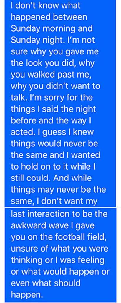 The Best Rejection Text I've Ever Received Helped Me Finally Move On