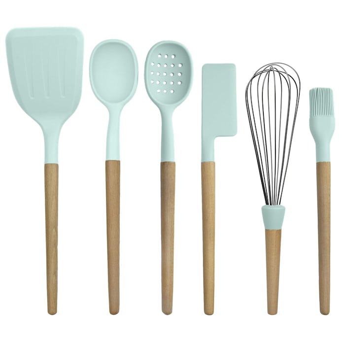 Country Kitchen Non-Stick Silicone Utensil Set