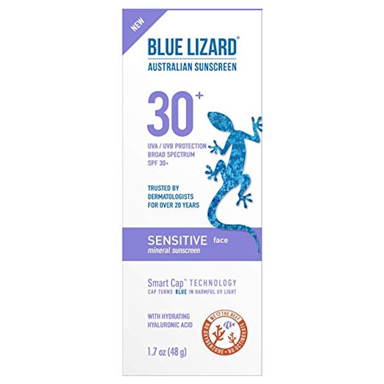 Blue Lizard Australian Sunscreen Sensitive Face Sheer Lotion SPF 30+