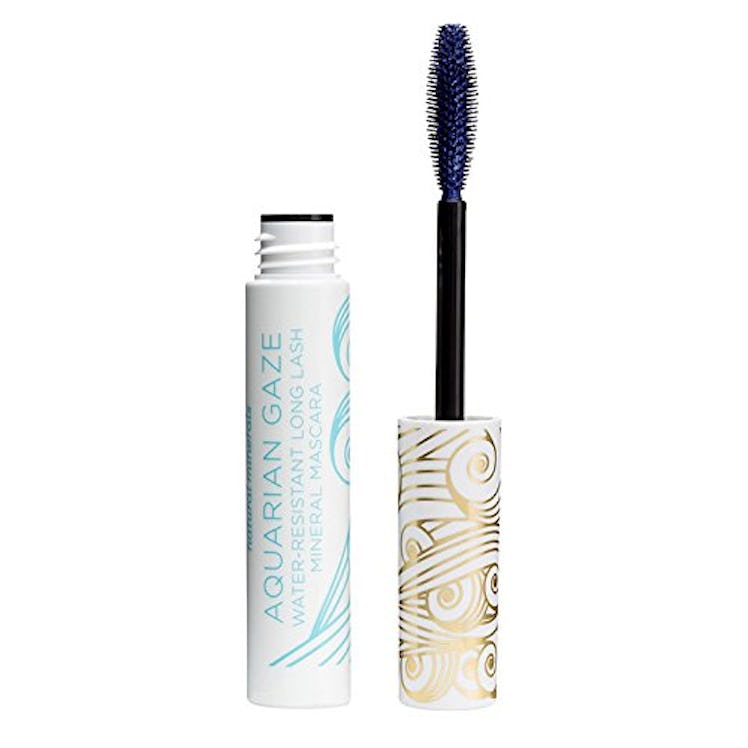 Pacifica Beauty Aquarian Gaze Water Resistant Long Lasting Mineral Mascara, Deep (blue)