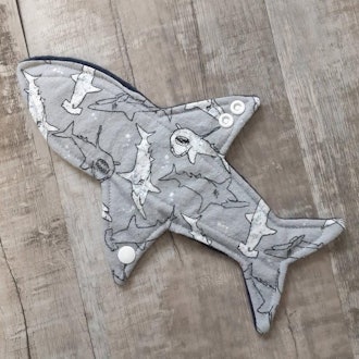 9" Shark Cloth Menstrual Pad: Moderate Absorbency