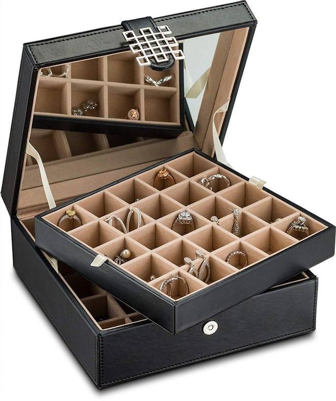 Glenor Co Classic 50 Slot Jewelry Box