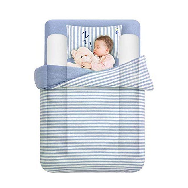 Tebery Toddler Bed Rail Bumpers 