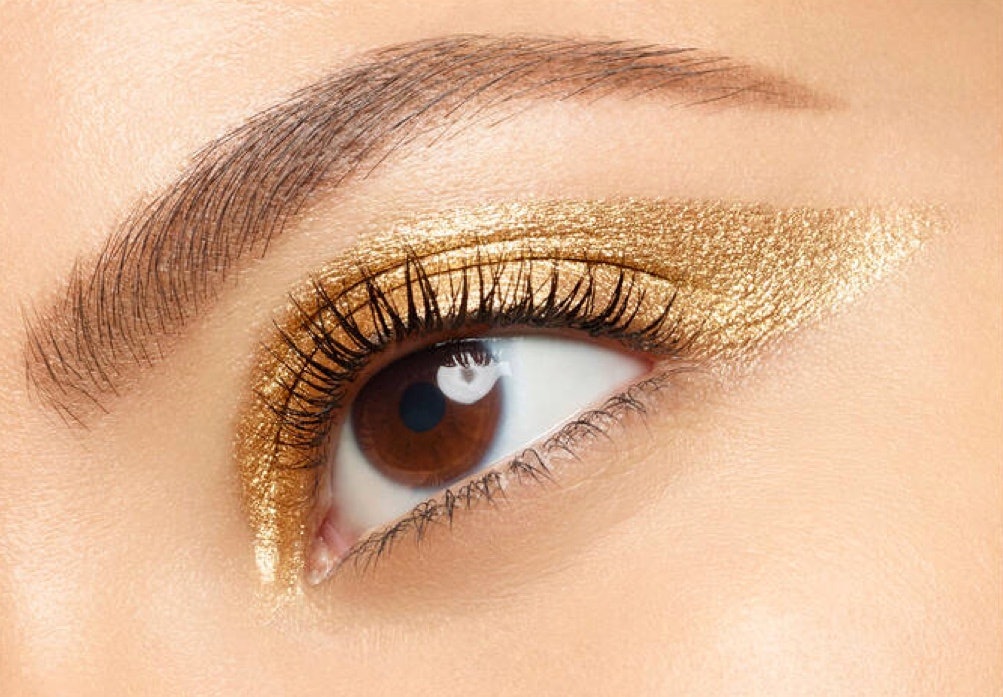 ysl gold eyeshadow