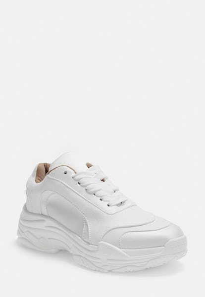 12 Chunky White Sneakers Under $100 That You'll Want To Pair With ...