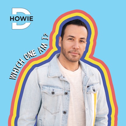 Howie Dorough and "which one am I?" text