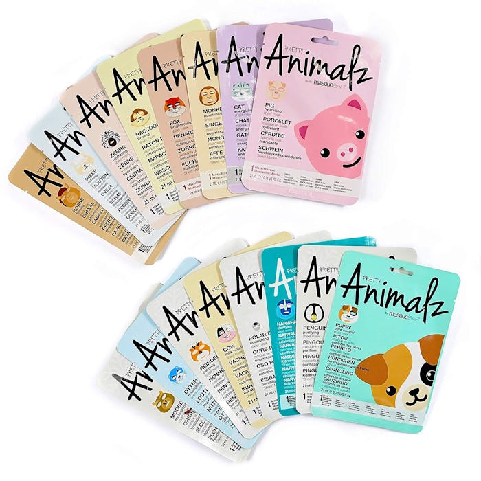 Masque BAR Animal Face Sheets (16 Pack)