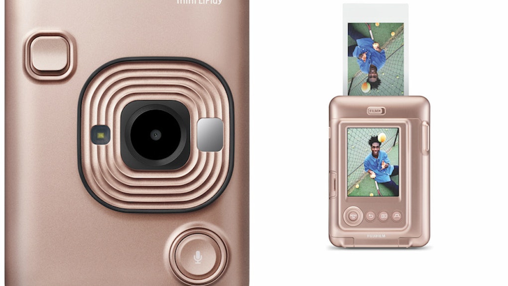 Fujifilm's New Instax Mini LiPlay Camera Adds Sound To Your Instant Photos