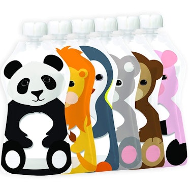 Squooshi Reusable Food Pouch (6 Pack)