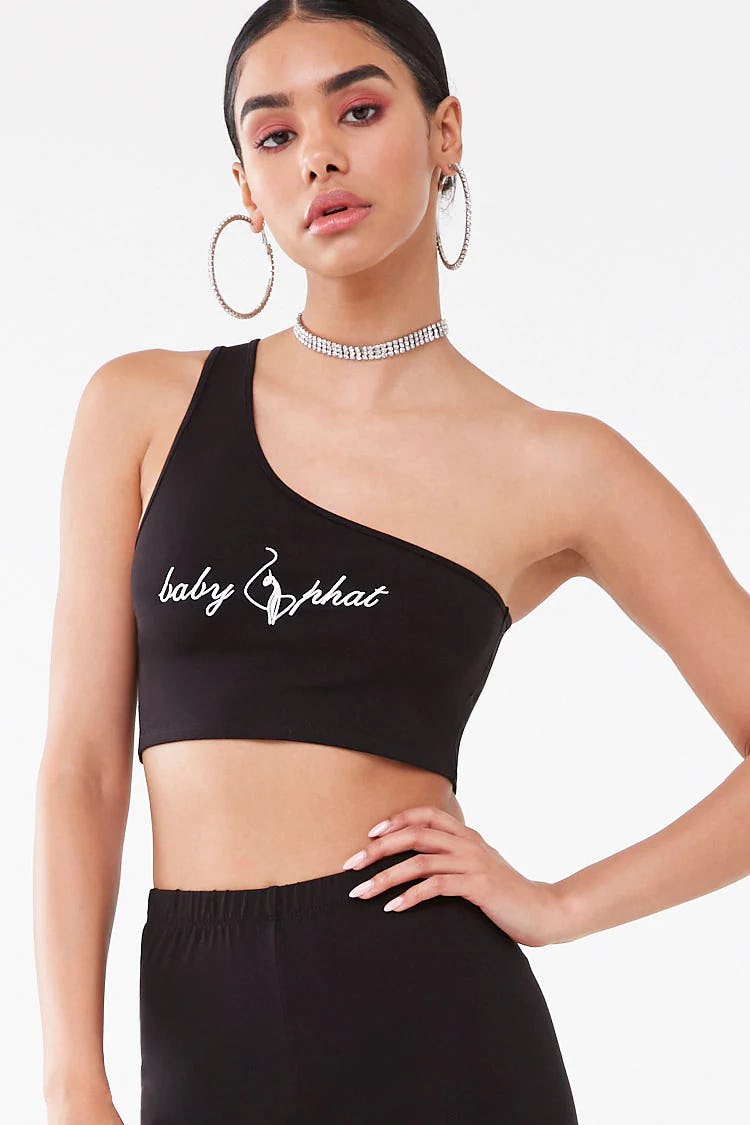 pink baby phat crop top