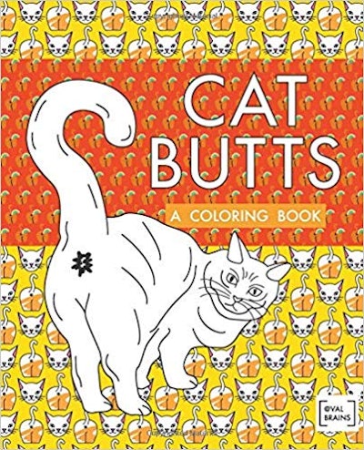 Cat Butts: A Coloring Book