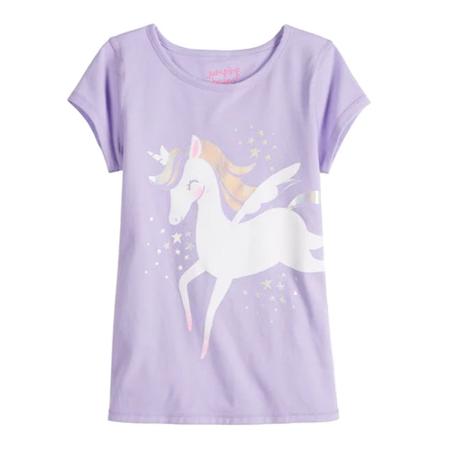 Girls 4-12 Jumping Beans® Adaptive Graphic Tee