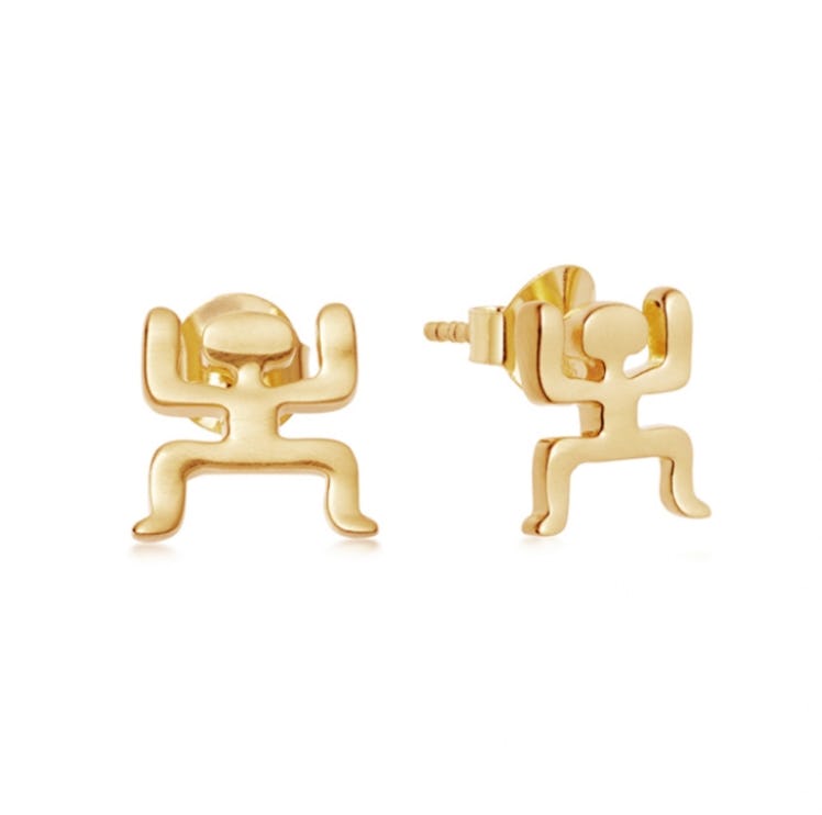 Gold Aurelio Studs 