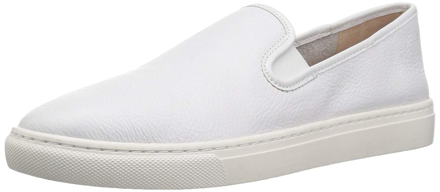white slip on sneakers womens cheap online