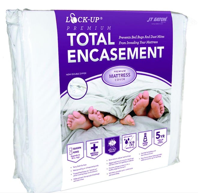 Lock-Up Total Encasement Bed Bug Protection for Extra Large Twin Size Mattress