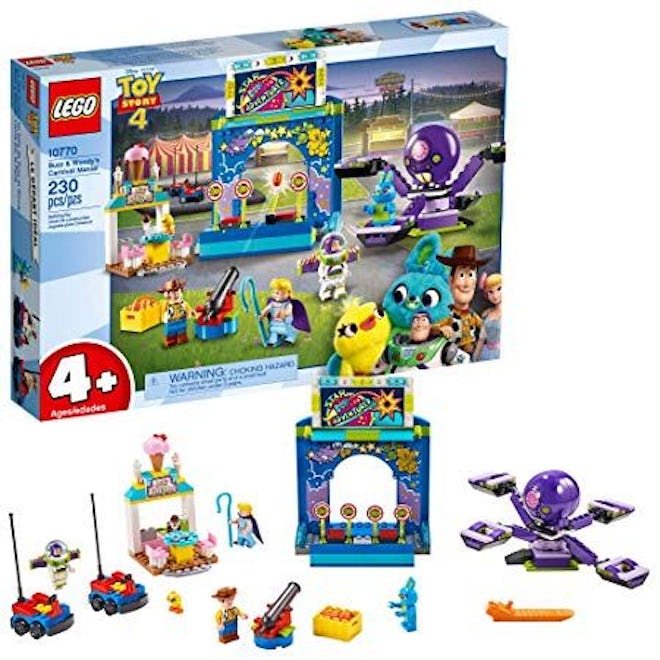 LEGO | Disney Pixar’s Toy Story 4 Buzz & Woody’s Carnival Mania 10770 Building Kit, New 2019 (230 Pi...