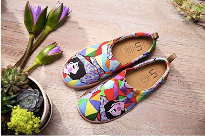 UIN Travel Canvas Flats