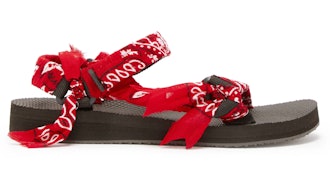 Arizona Love Trekky Bandana-Wrapped Sandals