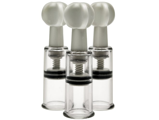 Twist Up Nipple and Clitoris Suction Devices
