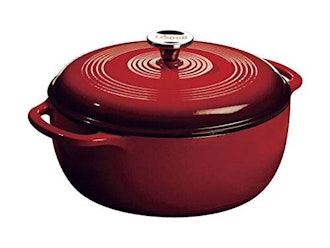 Lodge 6 Quart Enameled Cast Iron Dutch Oven