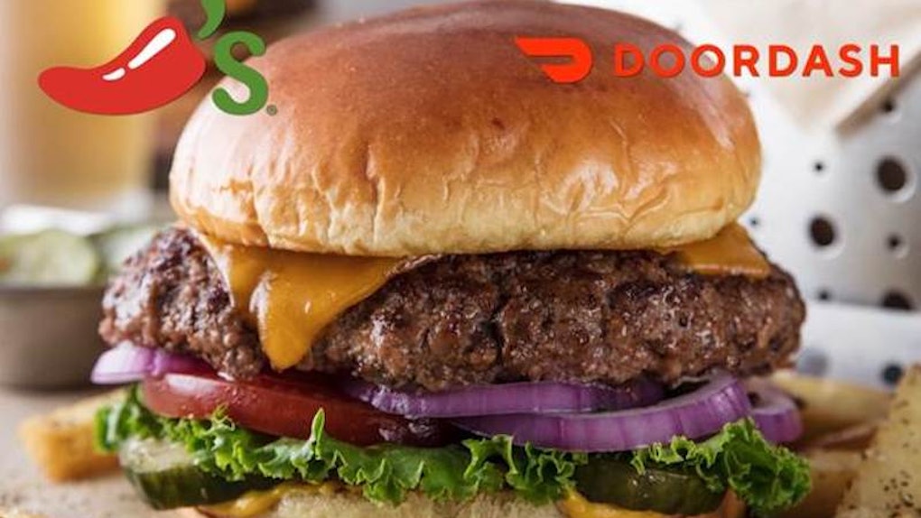 Here S How To Get A Free Chili S Burger Through Doordash While