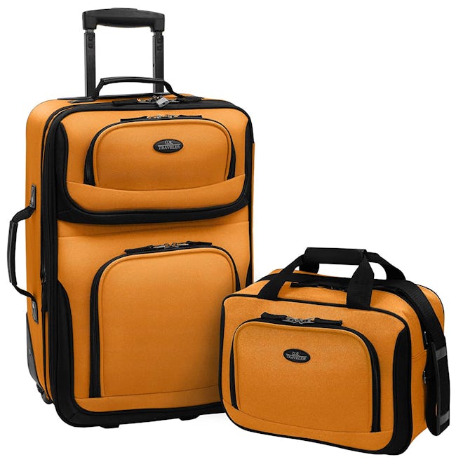 U.S Traveler Rio Two-Piece Luggage Set