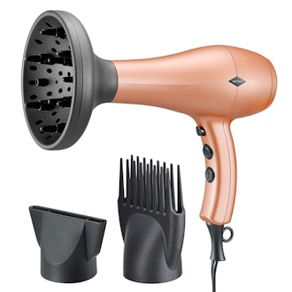 NITION 1875 Watt Negative Ions Ceramic Hair Dryer with Diffuser