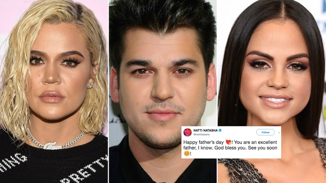 Khloe Kardashian's Reaction To Natti Natasha's Father's Day Tweet To Rob Is  So Extra